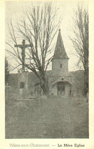 Villers-sous-Chalamont-Mere Eglise hiver